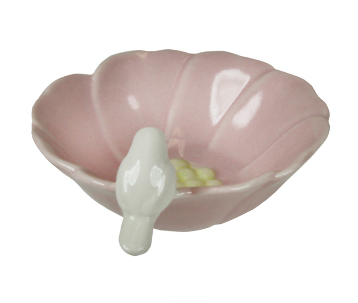 capelli-new-york-bird-flower-schmuckschale-keramik-5-inch image 5