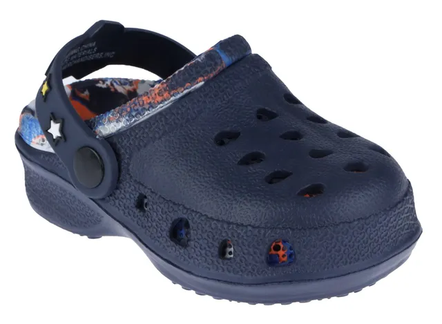 capelli-new-york-toddler-unisex-clogs-two-tone-eva-icons-riemen image 1