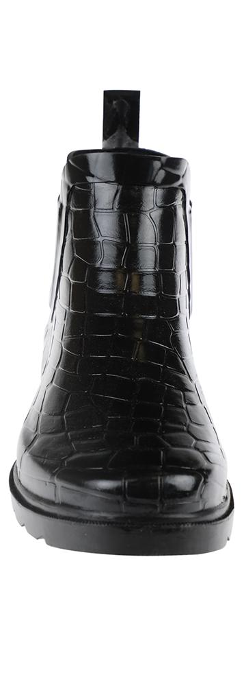 capelli-new-york-ladies-shiny-croco-regenstiefel-kurz-gl-nzend image 3