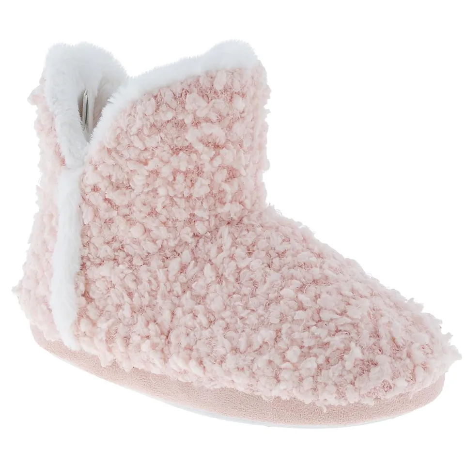 capelli-new-york-damen-hausschuhe-strick-blush-stiefel image 1
