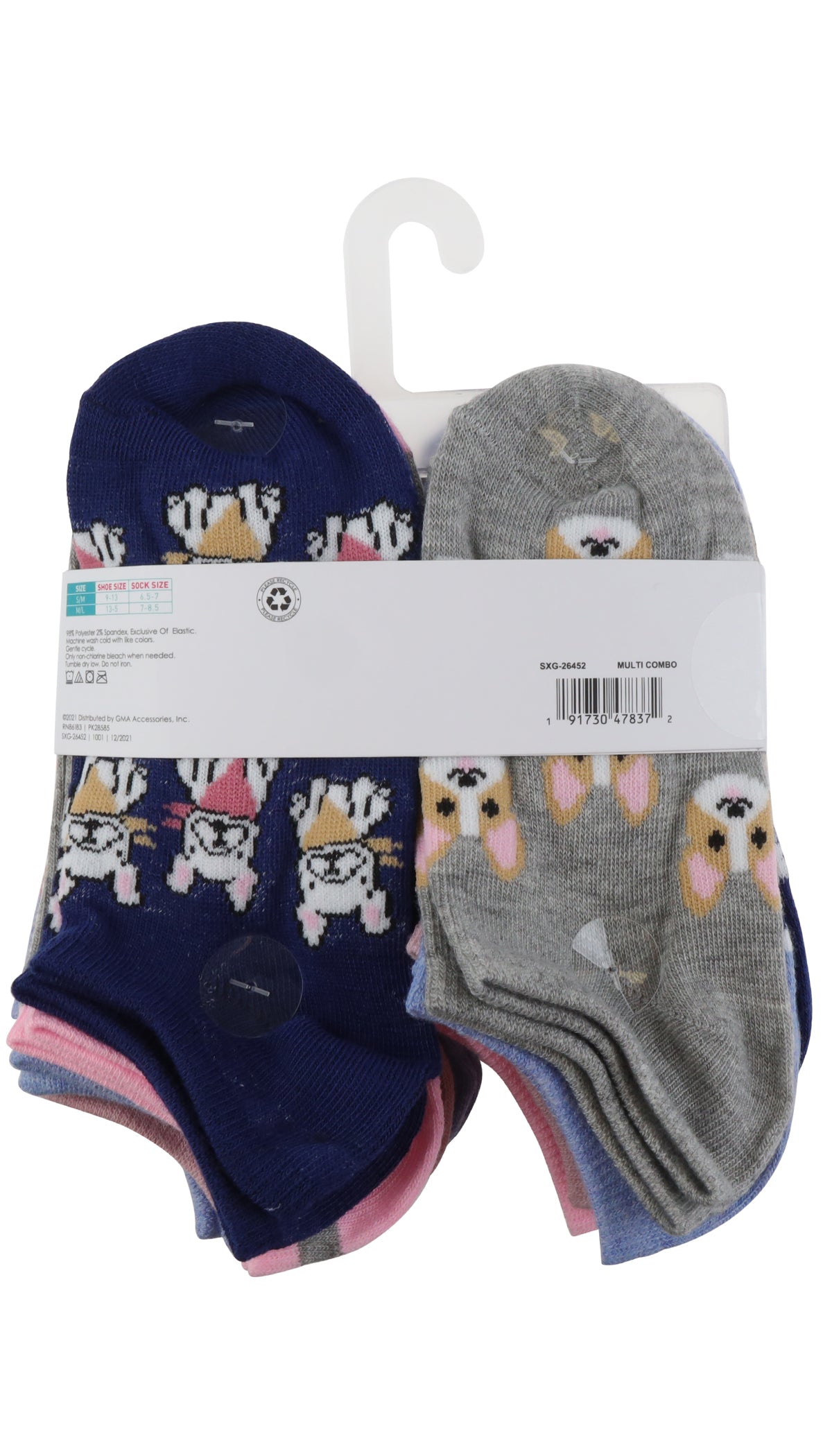 capelli-new-york-girls-socks-charlotte-sneakersocken-m-dchen-hunde-20er image 3
