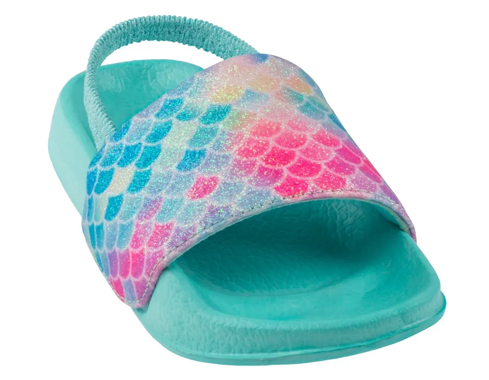 capelli-new-york-mermaid-slide-sandalen-glitzer-pastell image 1