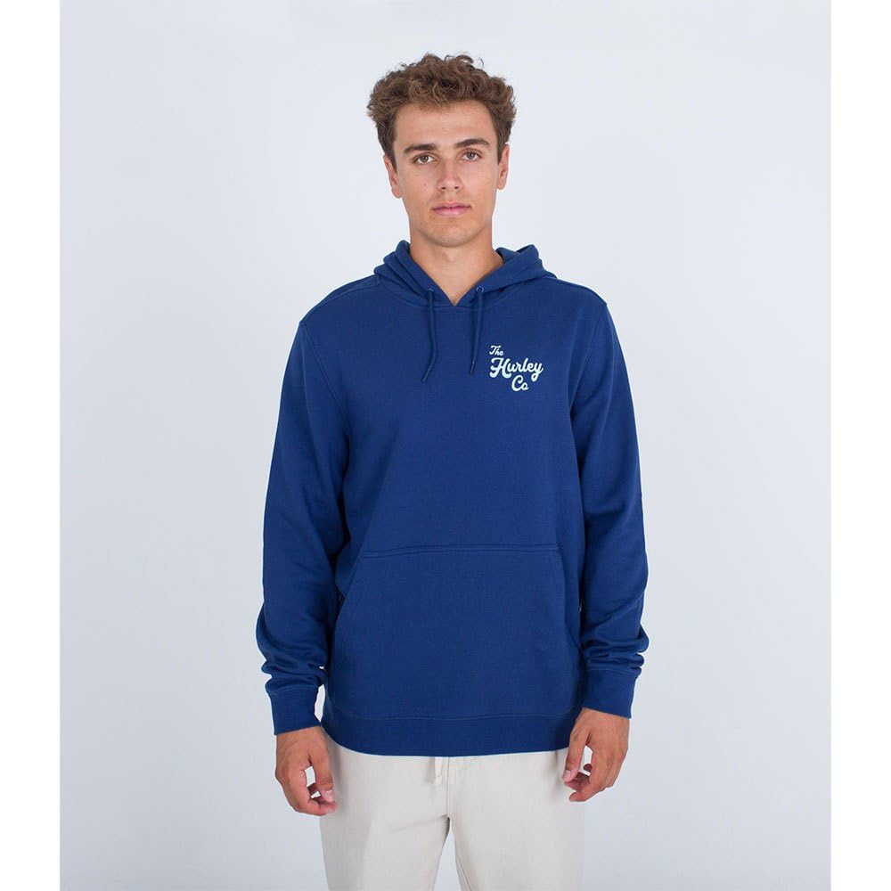 hurley-ukelele-fleece-hoodie-herren-l-blue-void image 2