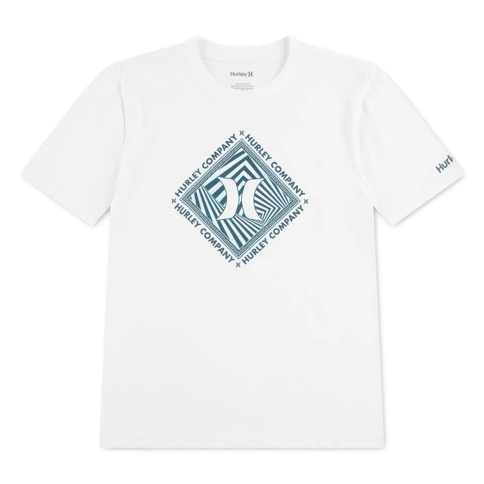 hurley-89057-grafik-t-shirt-jungen-print-jersey image 1