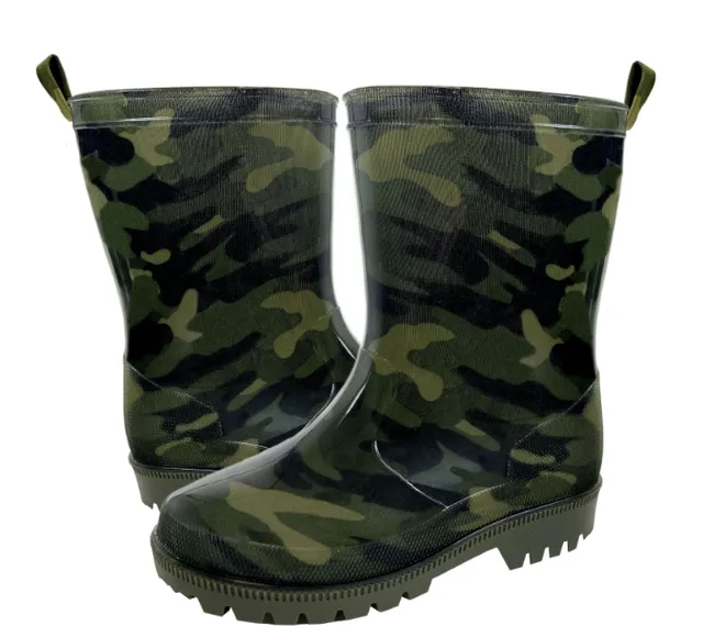 capelli-new-york-boys-green-camo-regenstiefel-gr-n-wasserdicht image 1