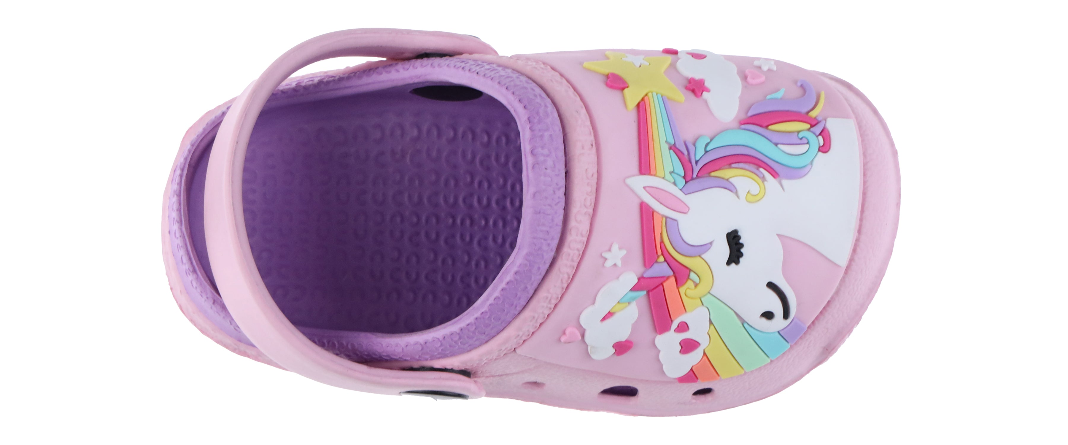 capelli-new-york-toddler-girls-clogs-unicorn-clogs-two-tone image 3