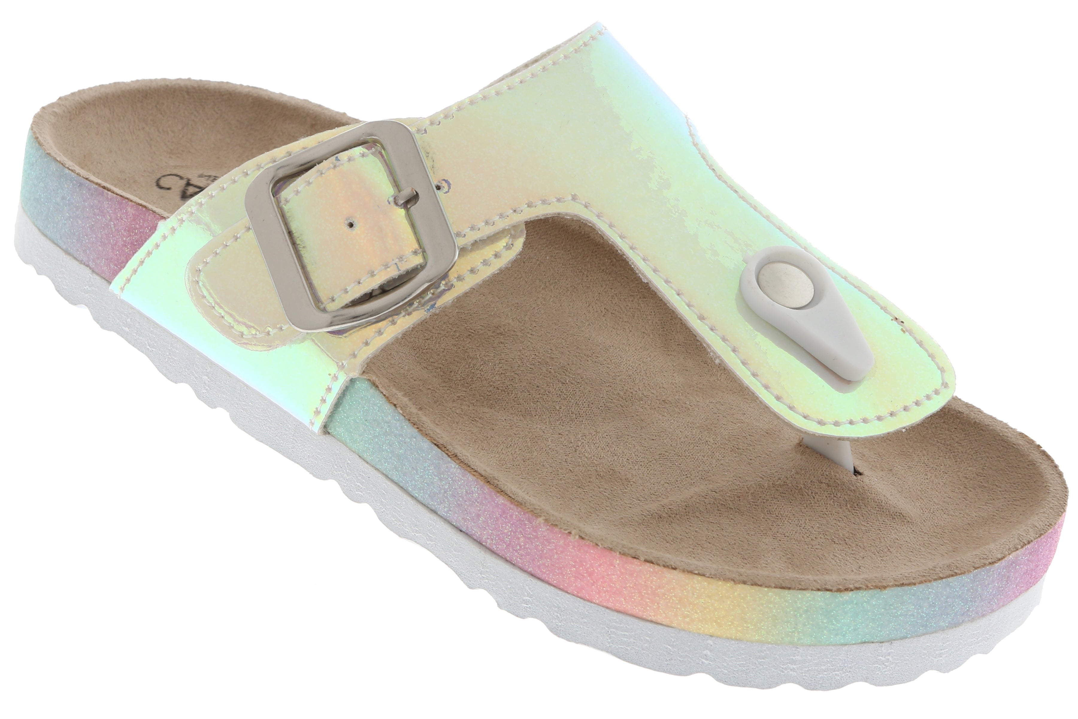 capelli-new-york-metallic-zehentrenner-m-dchen-t-strap-glanz image 1