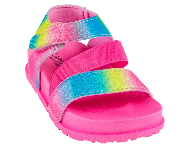 capelli-new-york-toddler-slippers-glitzer-sandalen-mit-klett image 1