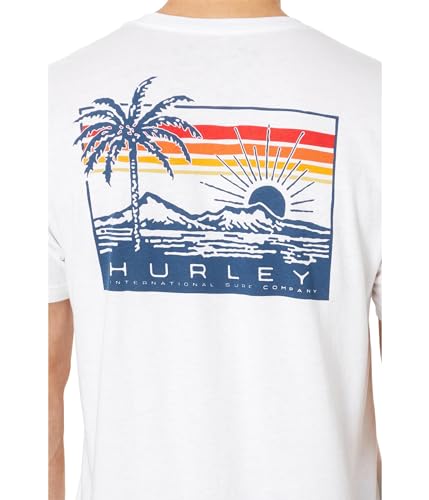 hurley-everyday-throwback-t-shirt-herren-schwarz-jersey image 7