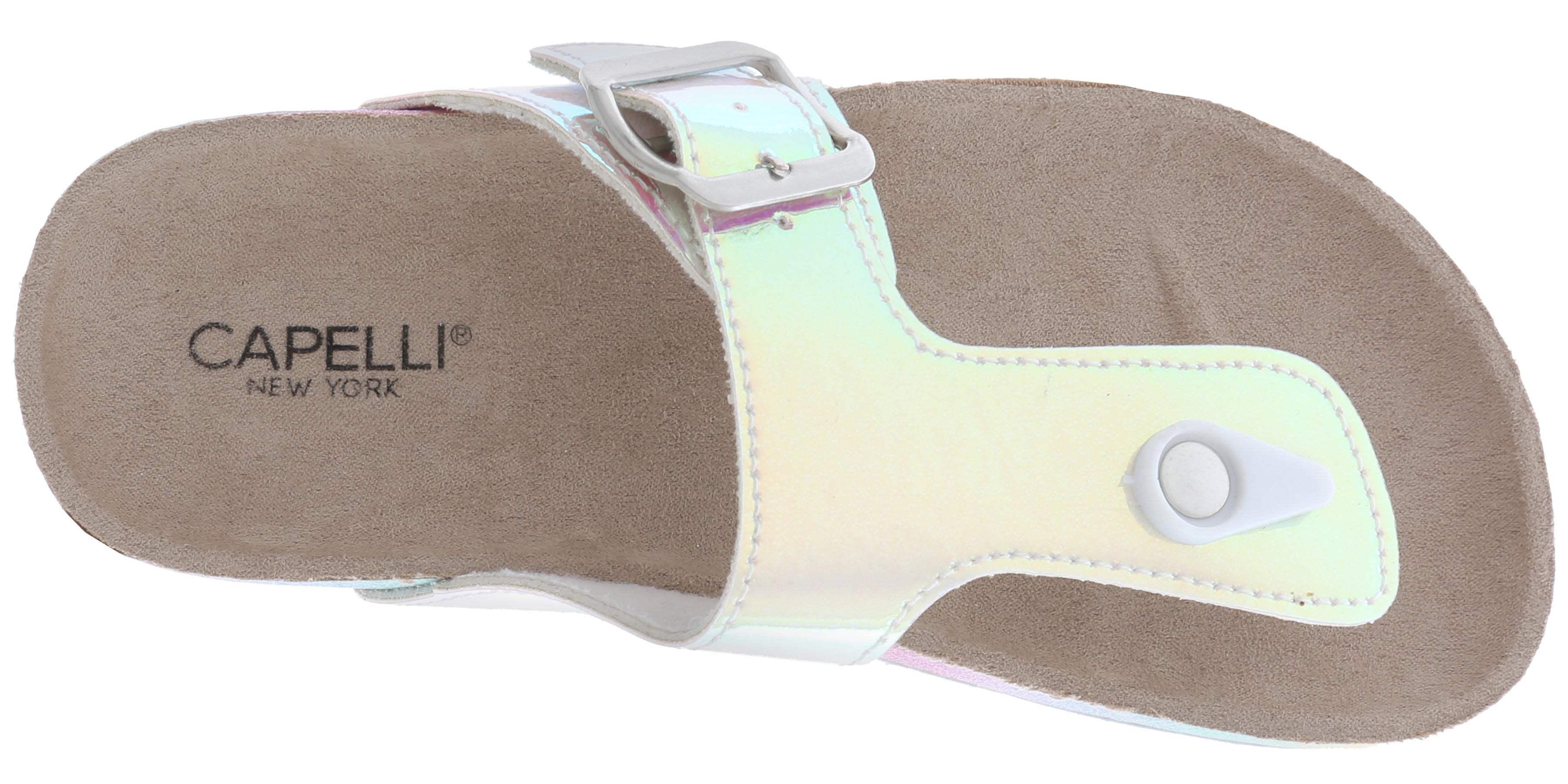 capelli-new-york-metallic-zehentrenner-m-dchen-t-strap-glanz image 2