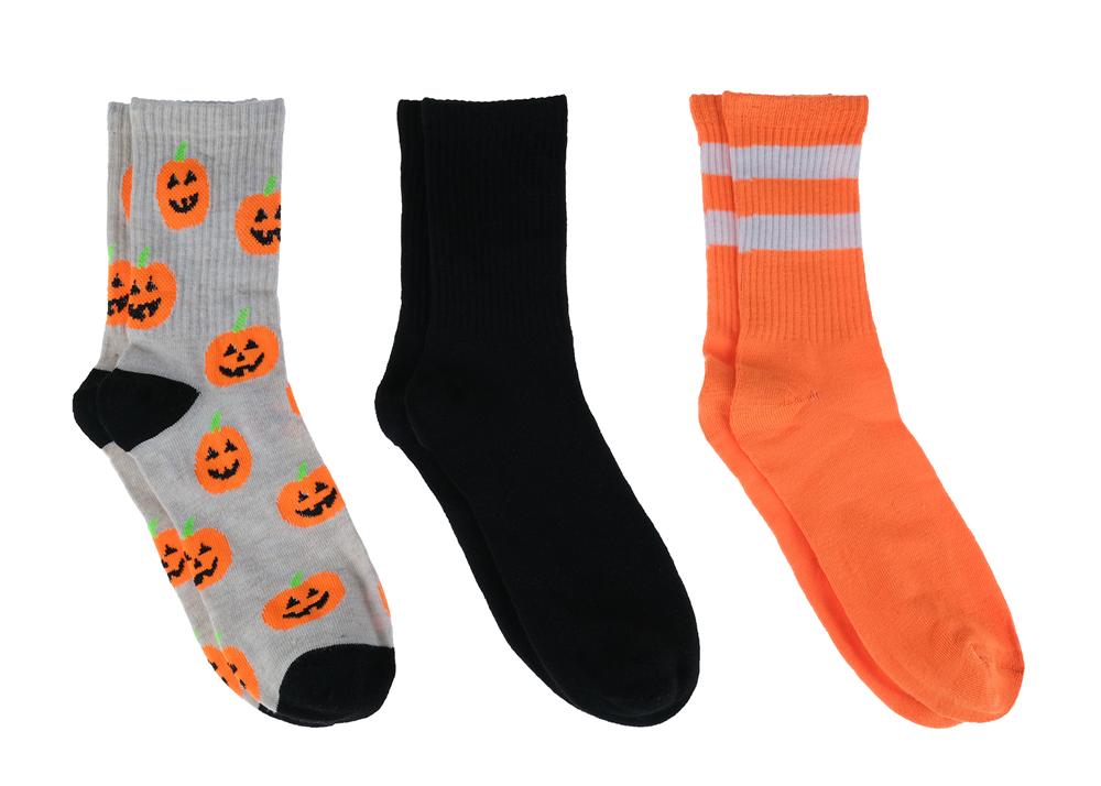 capelli-new-york-happy-pumpkins-3-pack-damen-socken-k-rbis image 1