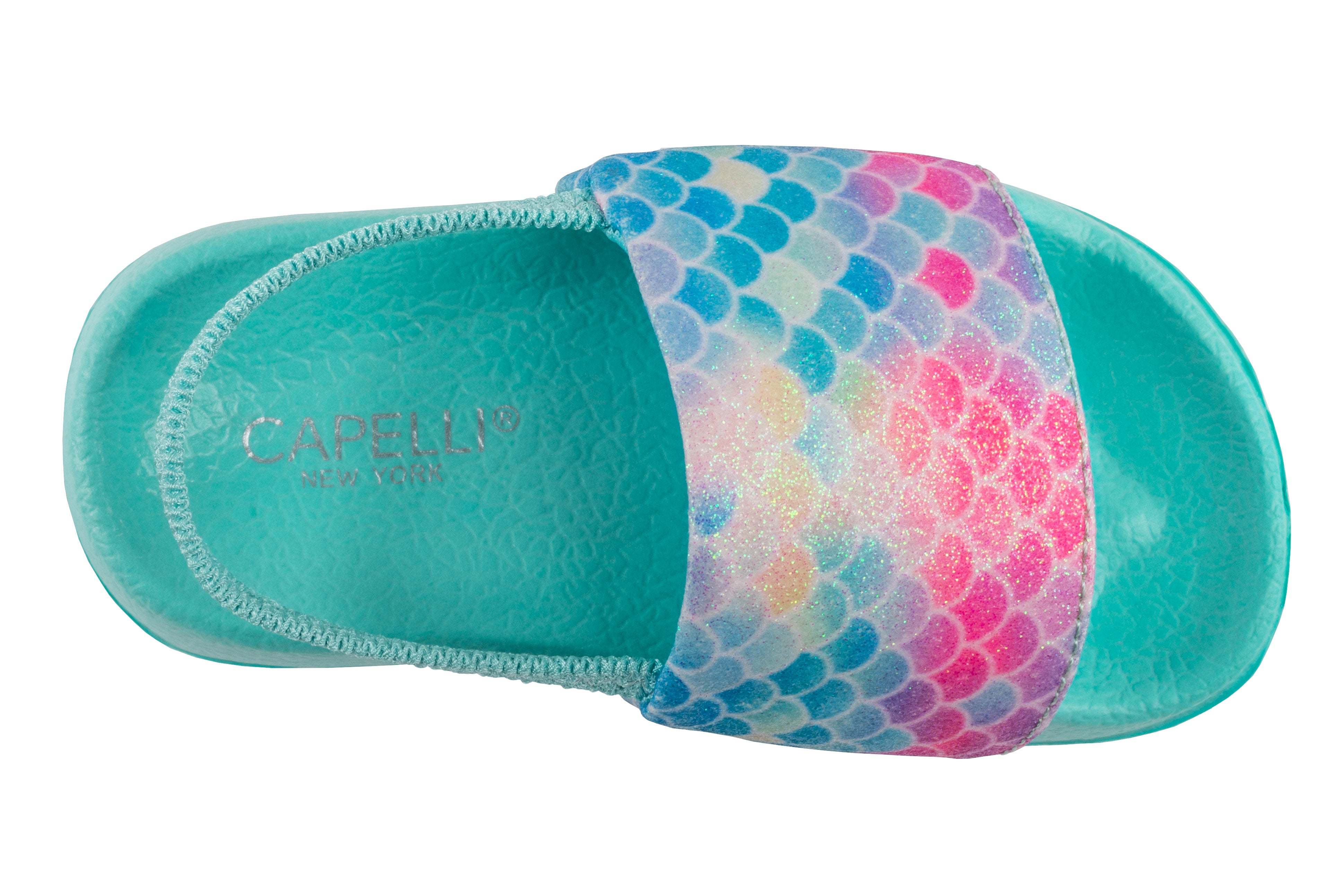 capelli-new-york-mermaid-slide-sandalen-glitzer-pastell image 2