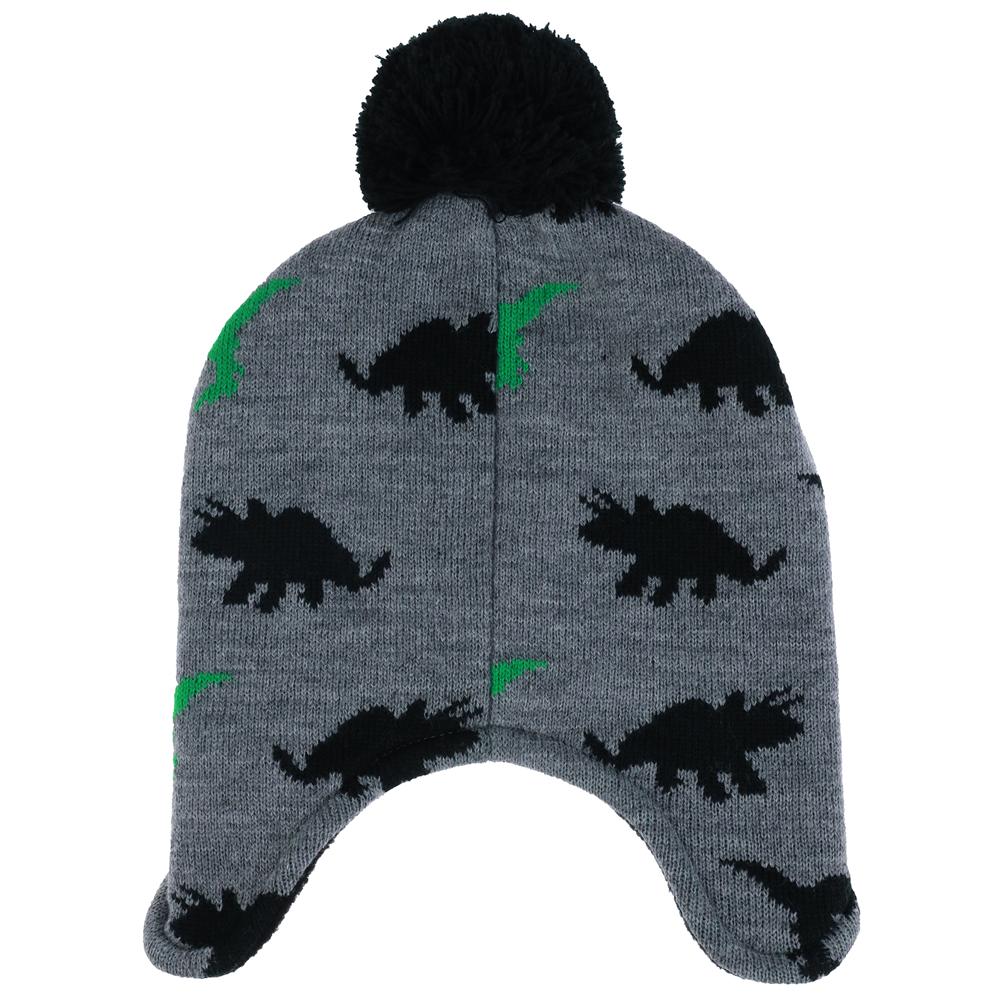 capelli-new-york-dino-m-tze-handschuhe-set-grau-2-tlg image 2