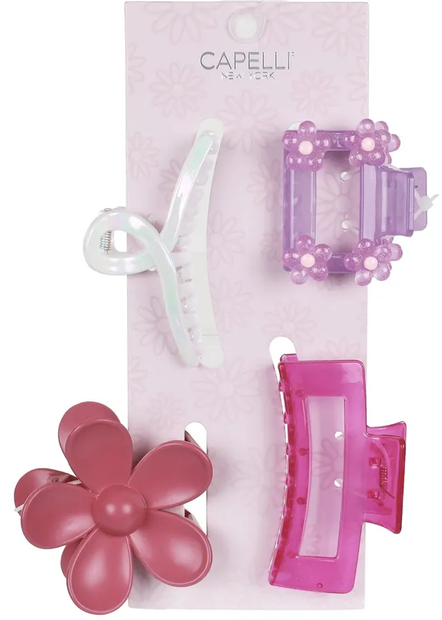 capelli-new-york-claw-clips-4er-set-haarklammern-mix image 1