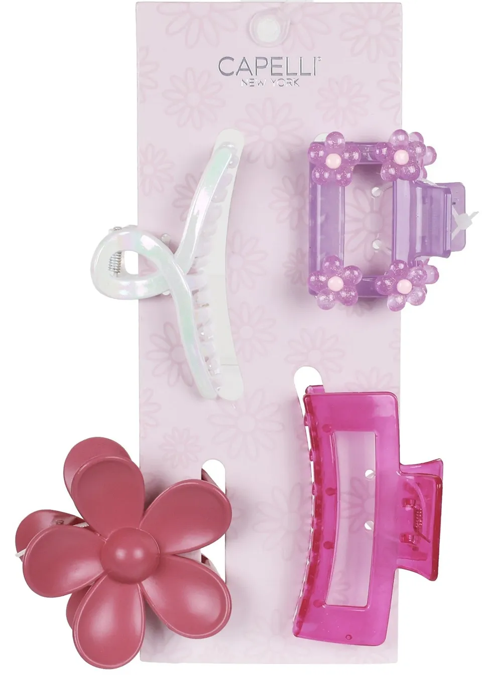 capelli-new-york-claw-clips-4er-set-haarklammern-mix image 1