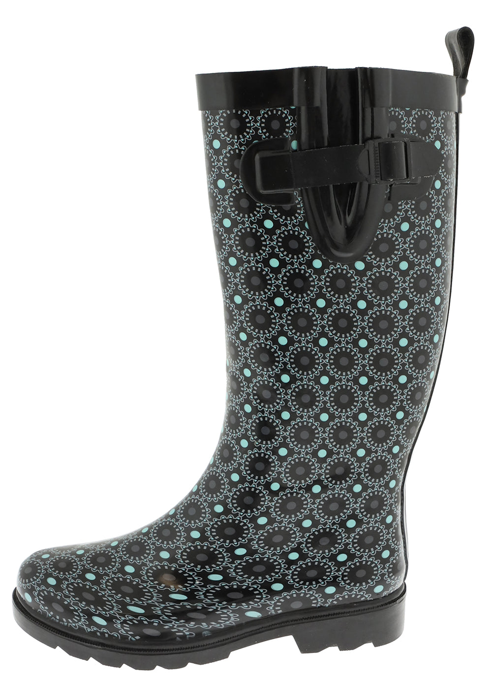 capelli-new-york-ladies-rain-boots-dots-gummistiefel-hoch image 2