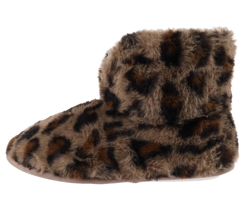 capelli-new-york-boot-hausschuhe-damen-kunstfell-warm image 3