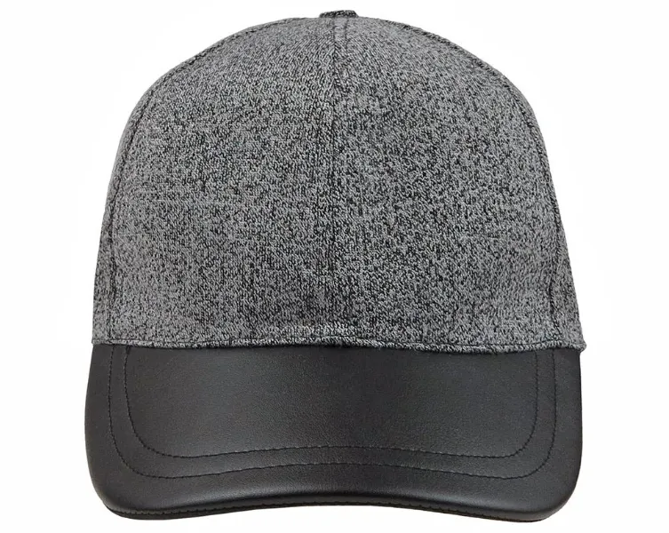 capelli-new-york-ladies-hats-baseballcap-grau-kunstleder image 1