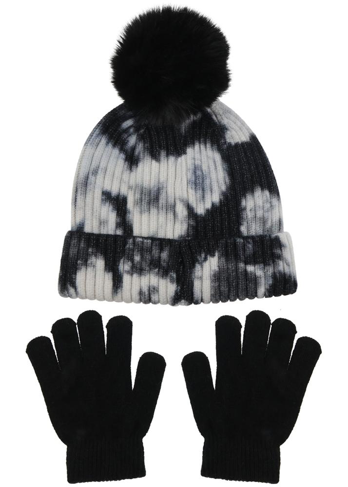 capelli-new-york-m-tze-handschuhe-set-m-dchen-2-teilig-bommel image 1
