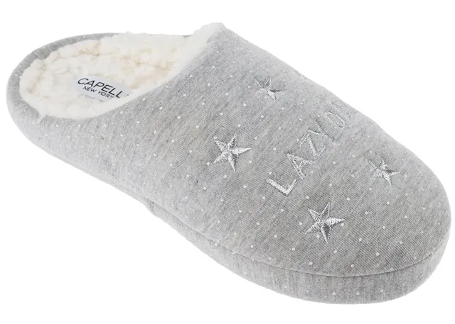 capelli-new-york-ladies-slippers-lazy-day-mokassin-hausschuhe-damen-punkte image 1