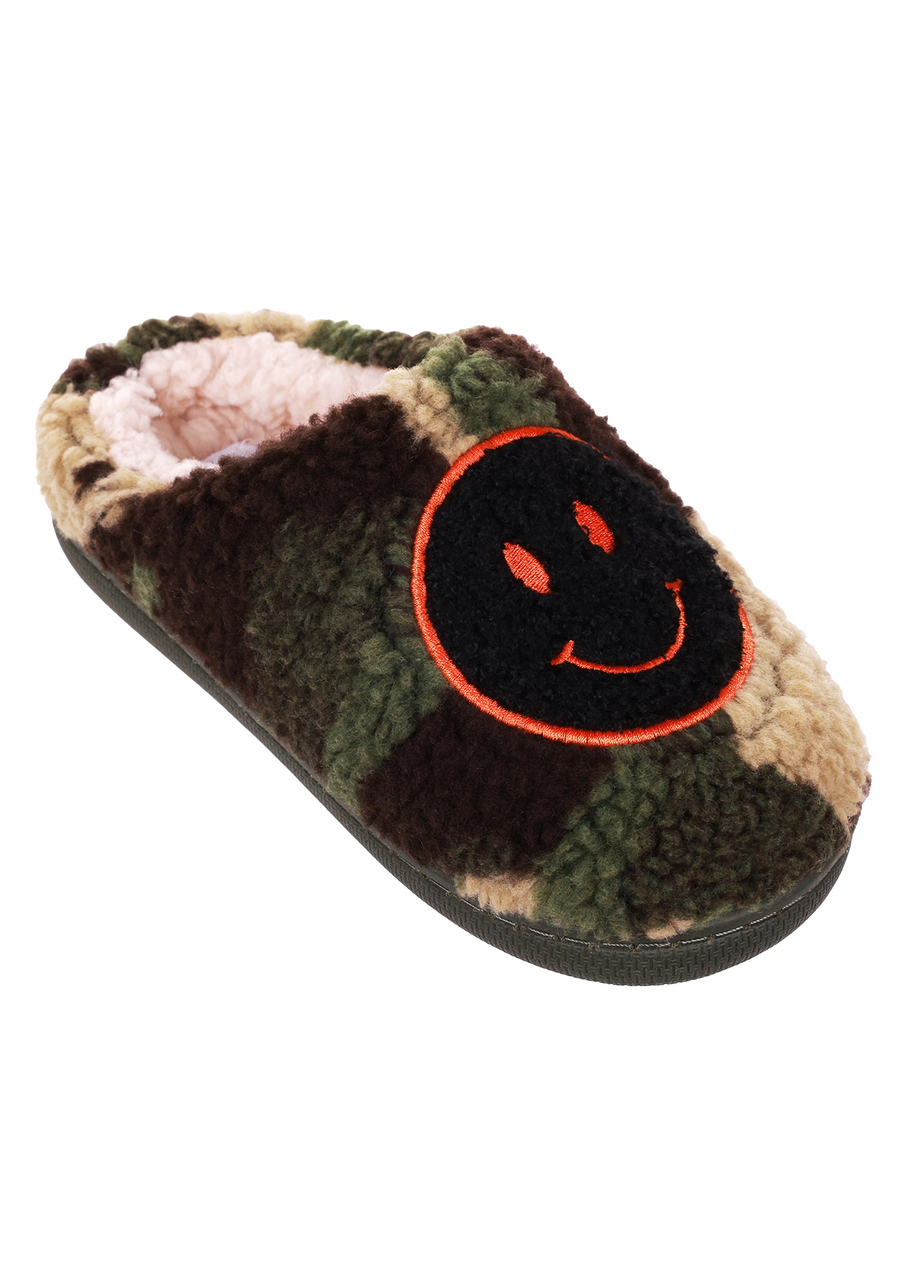capelli-new-york-boys-camo-slipper-hausschuhe-smiley-camouflage image 1