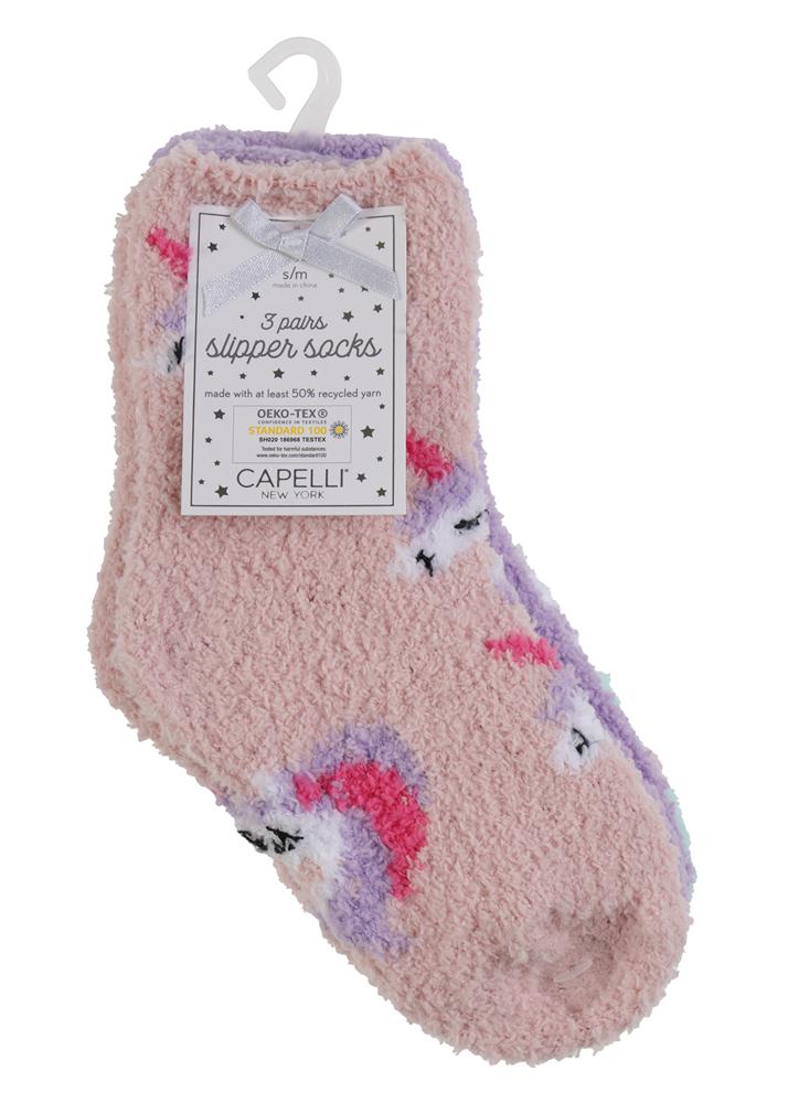 capelli-new-york-socken-einhorn-slippersocken-3er-pack image 3