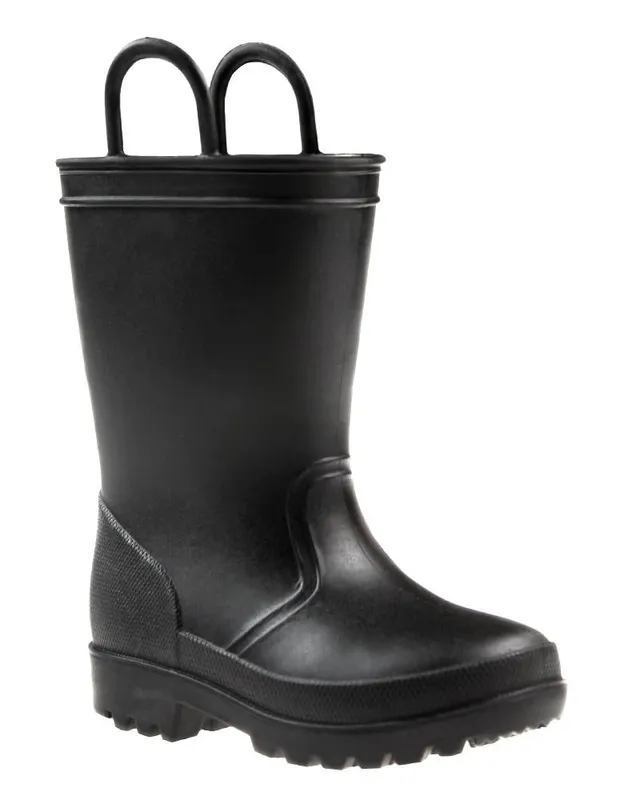 capelli-new-york-toddler-boys-matte-gummistiefel-schwarz image 1