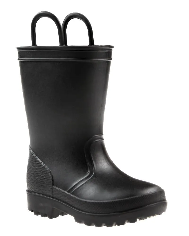 capelli-new-york-toddler-boys-matte-gummistiefel-schwarz image 1
