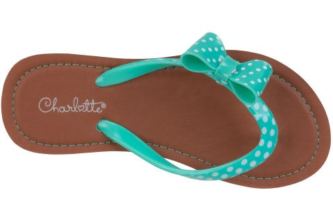 capelli-new-york-charlotte-flip-flops-kleinkinder-punkte-schleife image 4