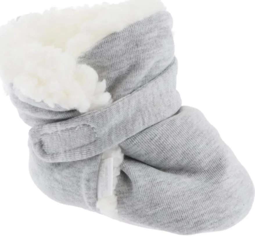 capelli-new-york-heather-jersey-bootie-hausschuhe-baby-3-6-m image 1