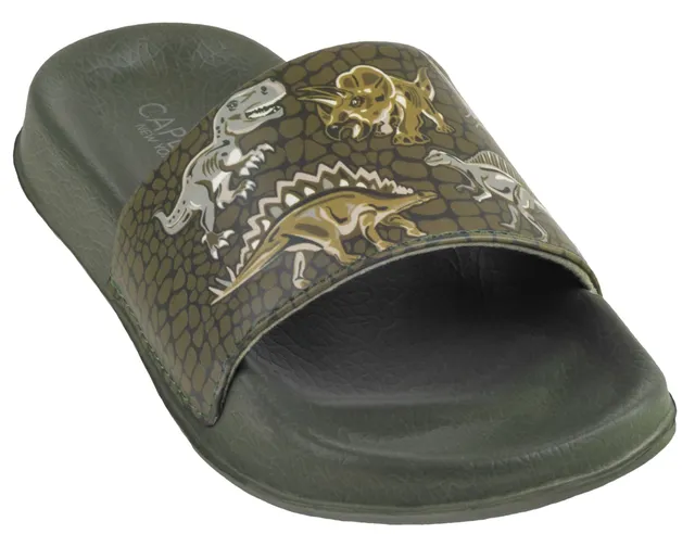 capelli-new-york-boys-flip-flops-dino-slides-kunstleder image 1