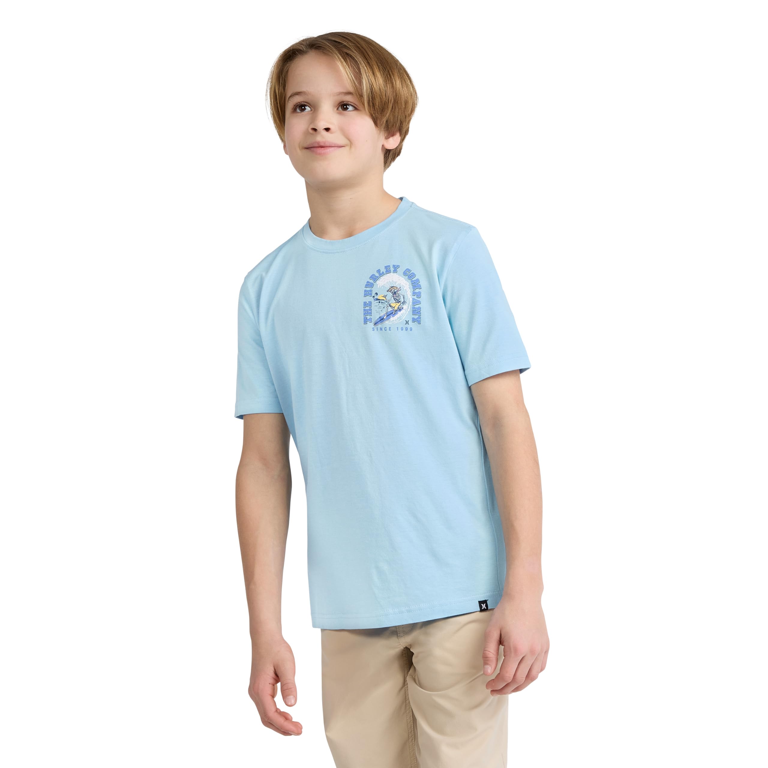 hurley-89131-jungen-grafik-t-shirt-8-10-jahre-jersey image 3