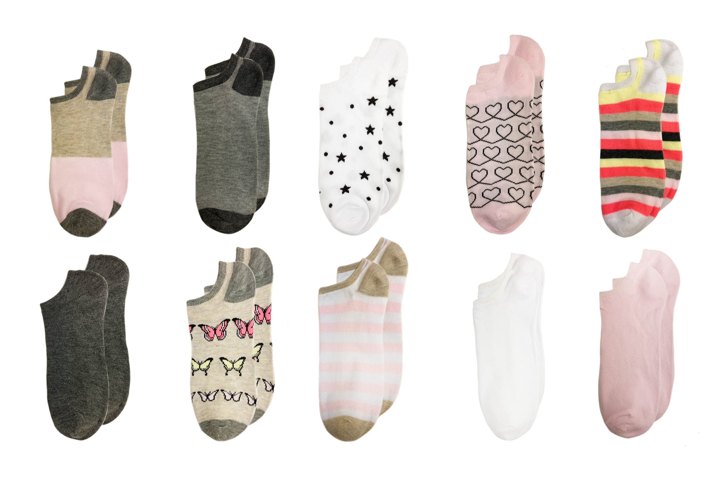capelli-new-york-ladies-socks-f-linge-schmetterling-10er image 1