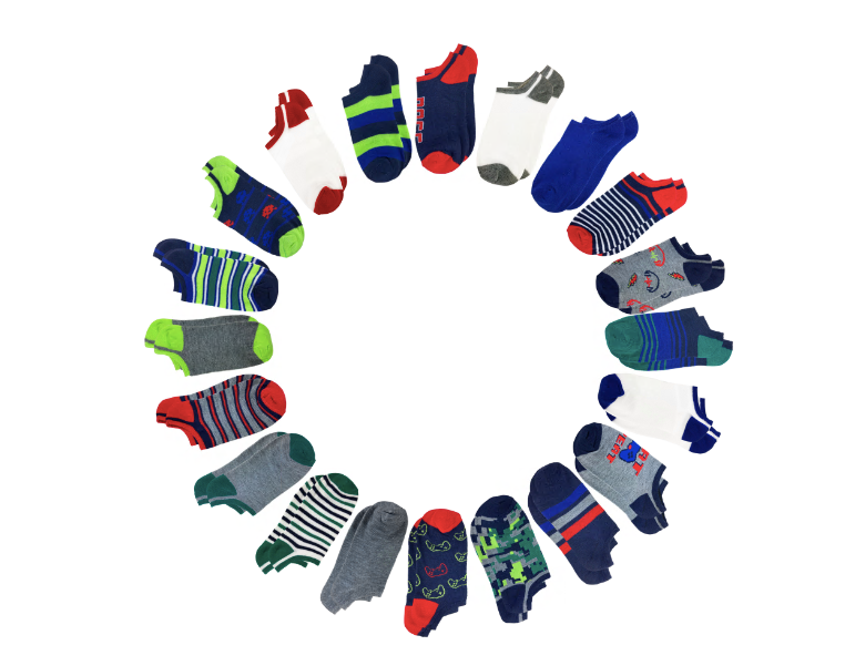 capelli-new-york-gamer-vibes-no-show-socken-20er-pack image 2