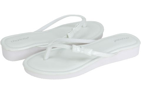 capelli-new-york-charlotte-flip-flops-damen-keil-schleife-lack image 3
