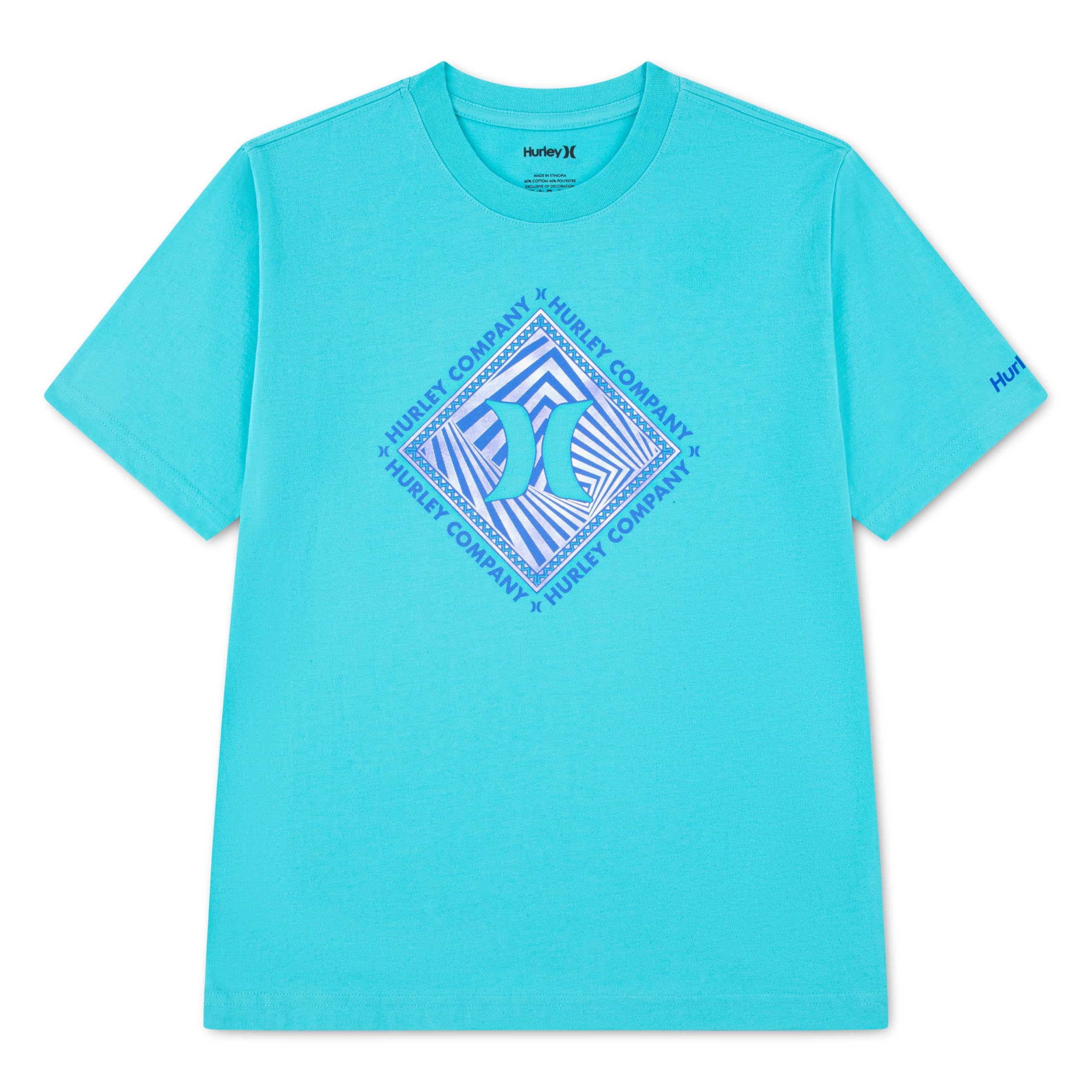 hurley-89057-grafik-t-shirt-jungen-print-jersey image 4