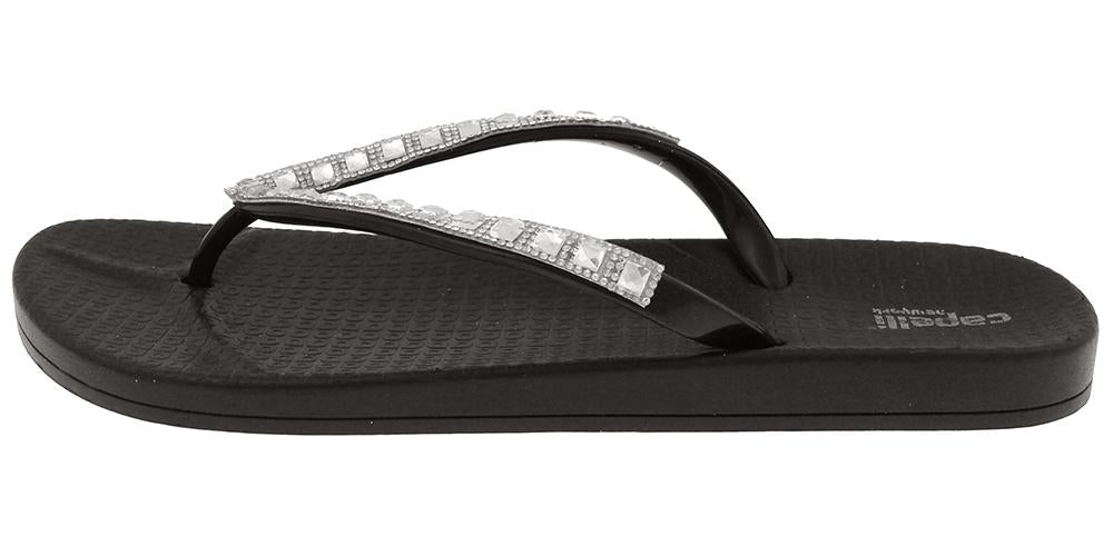 capelli-new-york-gem-rhinestone-flip-flops-damen-strass-gr-6-11 image 3