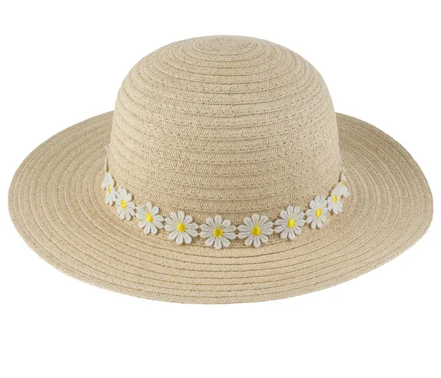 capelli-new-york-girls-hats-floppy-hut-daisy-metallic image 1