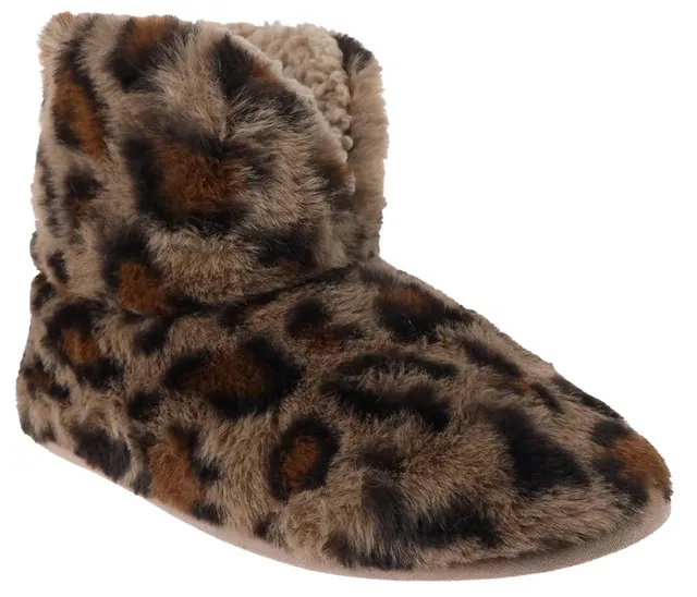 capelli-new-york-boot-hausschuhe-damen-kunstfell-warm image 1