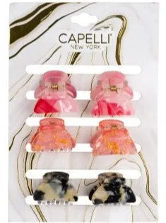 capelli-mini-claw-clips-6-st-ck-damen-haarklammern-set image 1