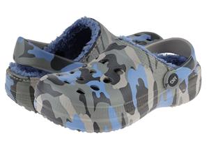capelli-new-york-boys-clogs-camouflage-clogs-mit-fellfutter image 3