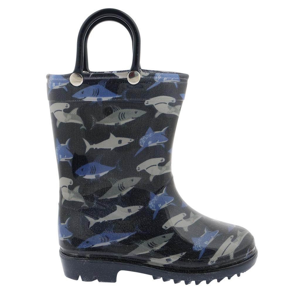 capelli-new-york-shark-regenstiefel-kinder-hai-print-gummi image 3