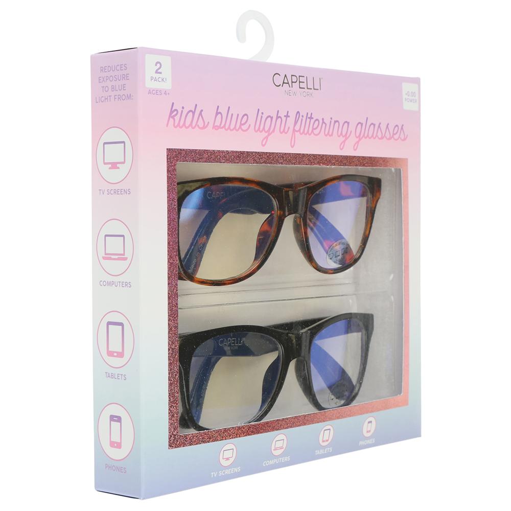 capelli-new-york-glasses-blaulichtbrille-kinder-2er-pack-wayfarer image 3