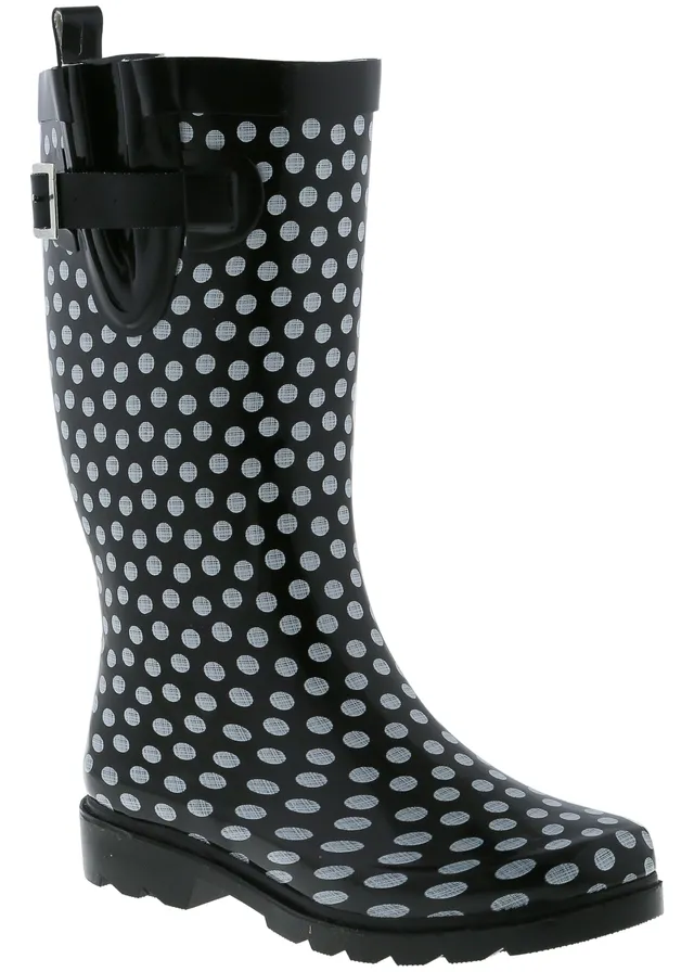 capelli-new-york-dots-regenstiefel-damen-hoch-gummi image 1