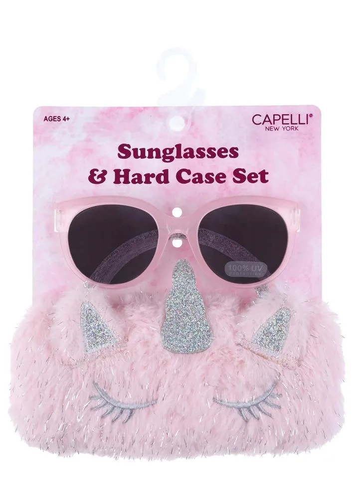 capelli-new-york-glasses-sonnenbrille-einhorn-mit-etui-set image 1