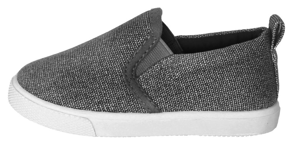 capelli-new-york-toddler-boys-slip-on-sneaker-grau-canvas image 4