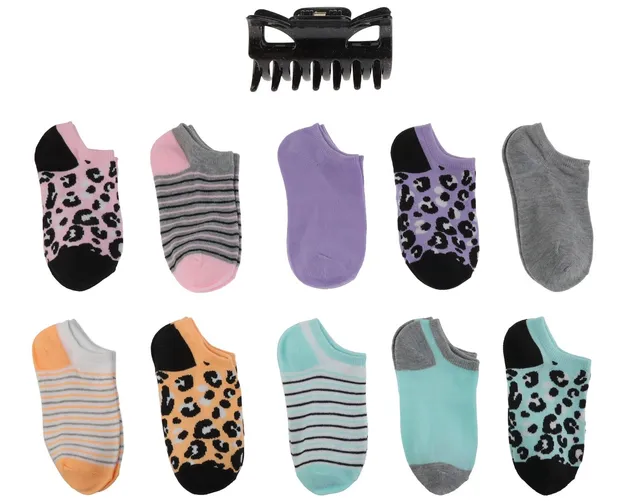 capelli-new-york-charlotte-cheetah-no-show-socken-m-dchen-10er image 1