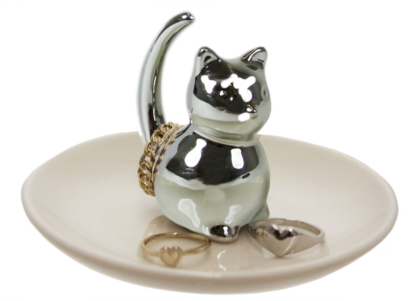 capelli-new-york-trinket-trays-katzen-schmuckschale-aus-keramik image 2