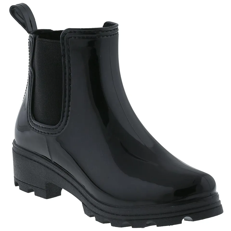 capelli-new-york-jodhpur-gummistiefel-damen-gl-nzend-schwarz image 1