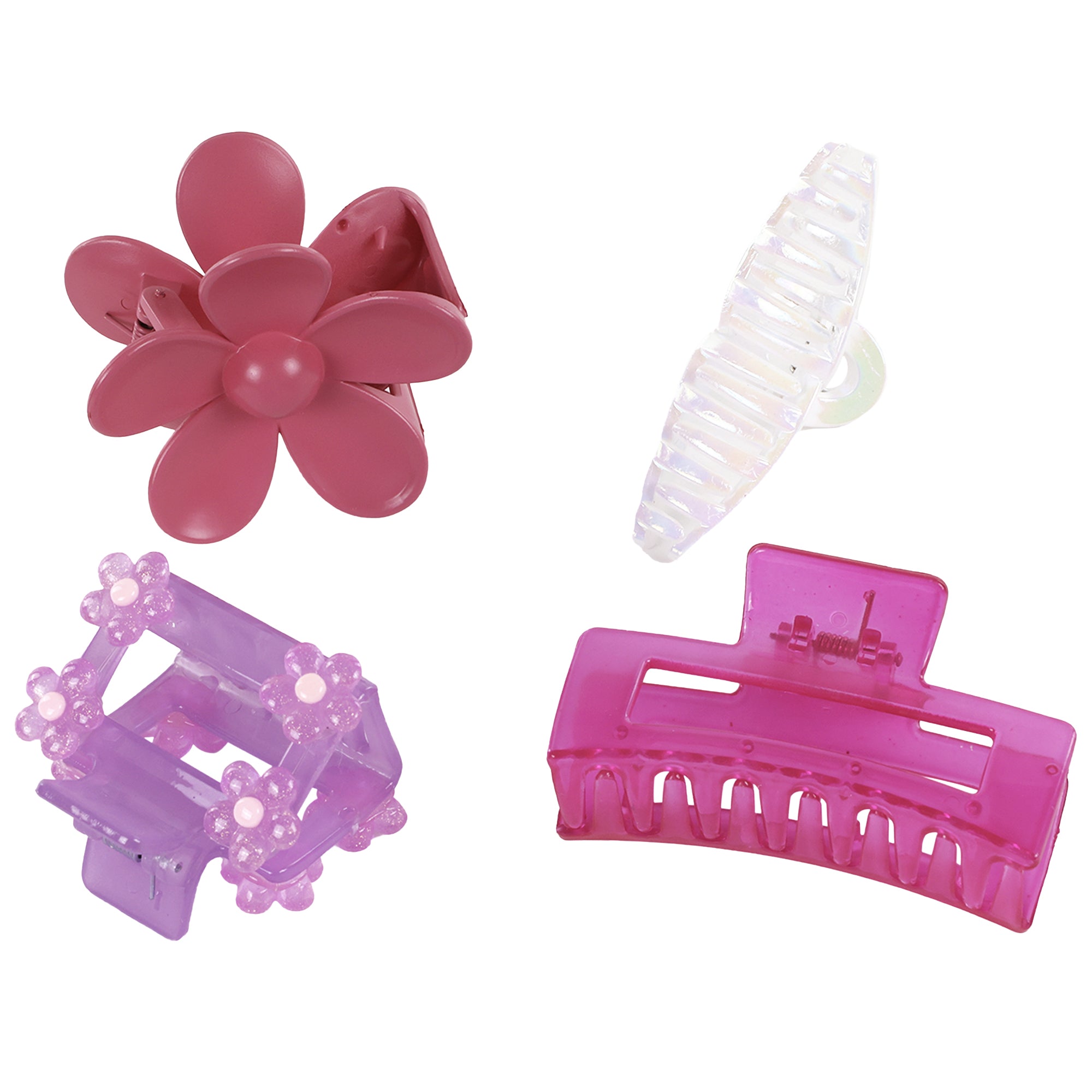 capelli-new-york-claw-clips-4er-set-haarklammern-mix image 2